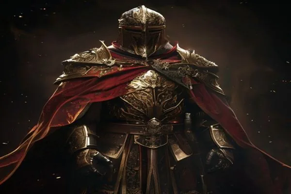 Demeniss Royal Guard — AI-generated impression, not an in-game screenshot