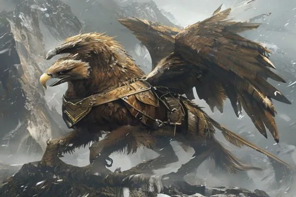 Highland Griffin — AI-generated impression, not an in-game screenshot