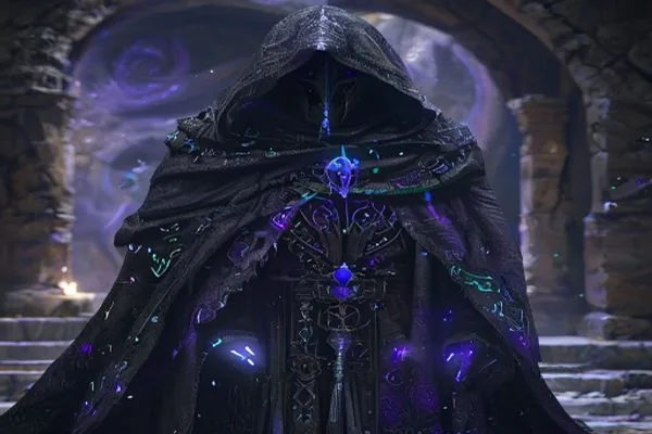 Void Cultist Robes — AI-generated impression, not an in-game screenshot