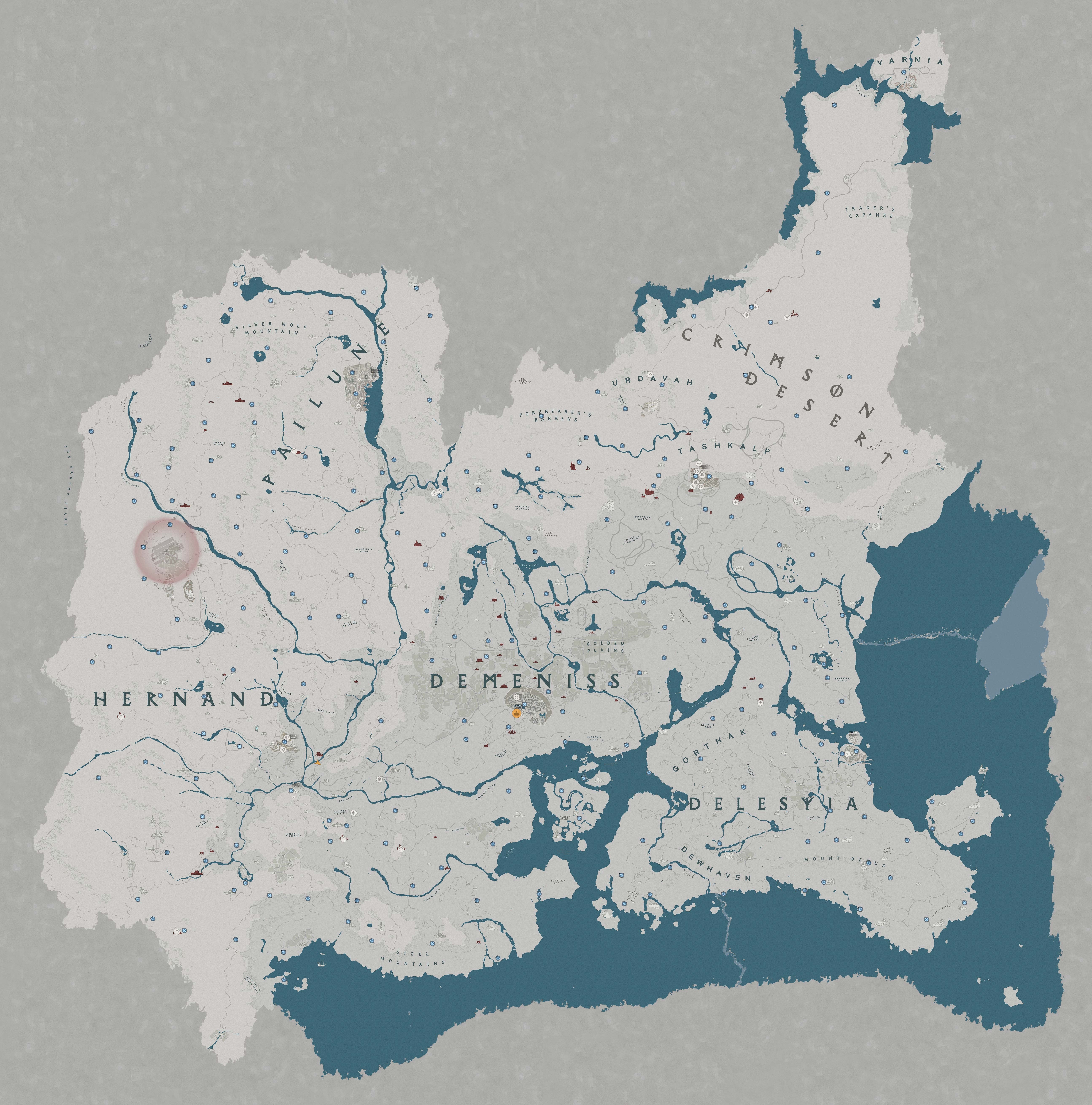 Pywel Map